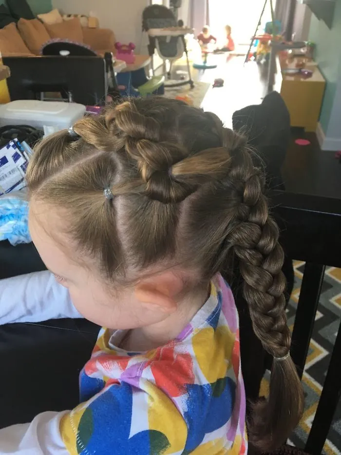 I Give My Daughter Pinterest Hairstyles Every Morning Before School