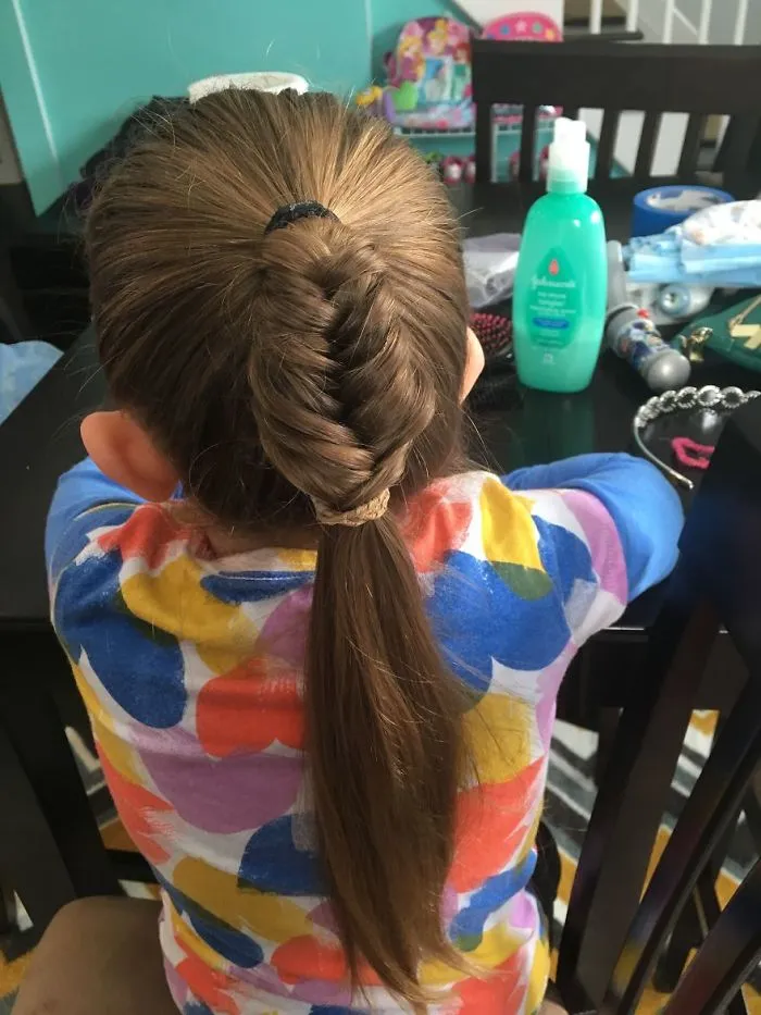 I Give My Daughter Pinterest Hairstyles Every Morning Before School