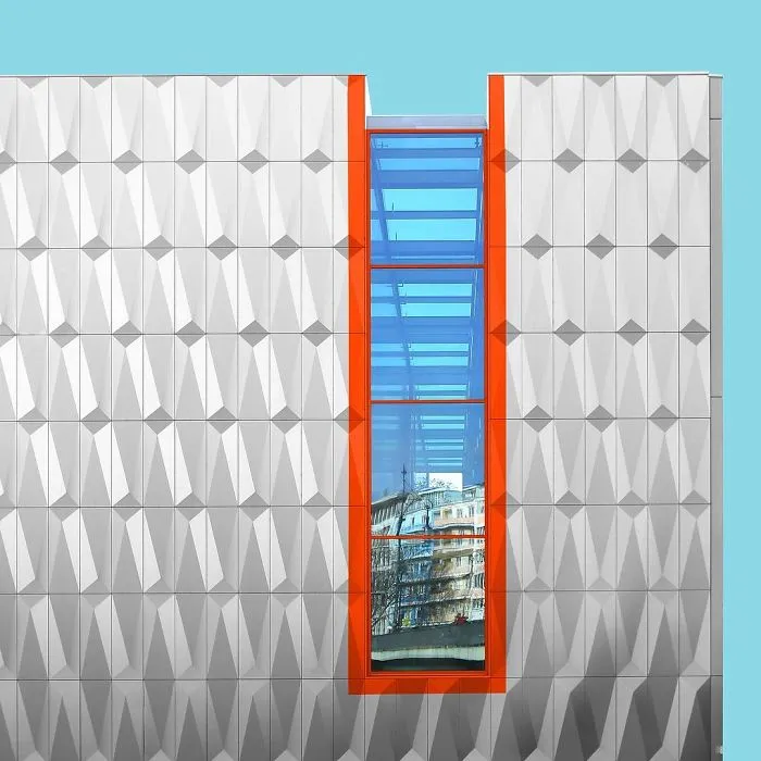 I Got Bored By The Gray Cityscape Of Berlin, So I Started To Colorize Buildings With Photoshop
