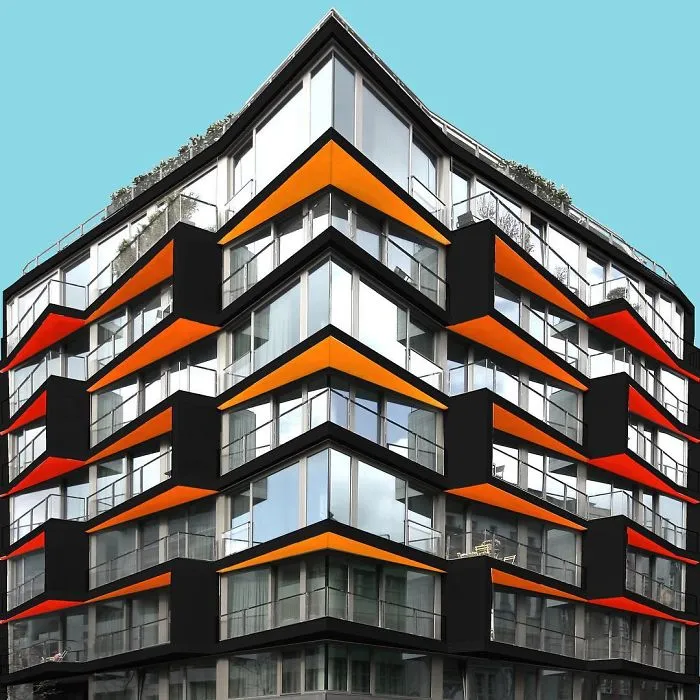 I Got Bored By The Gray Cityscape Of Berlin, So I Started To Colorize Buildings With Photoshop