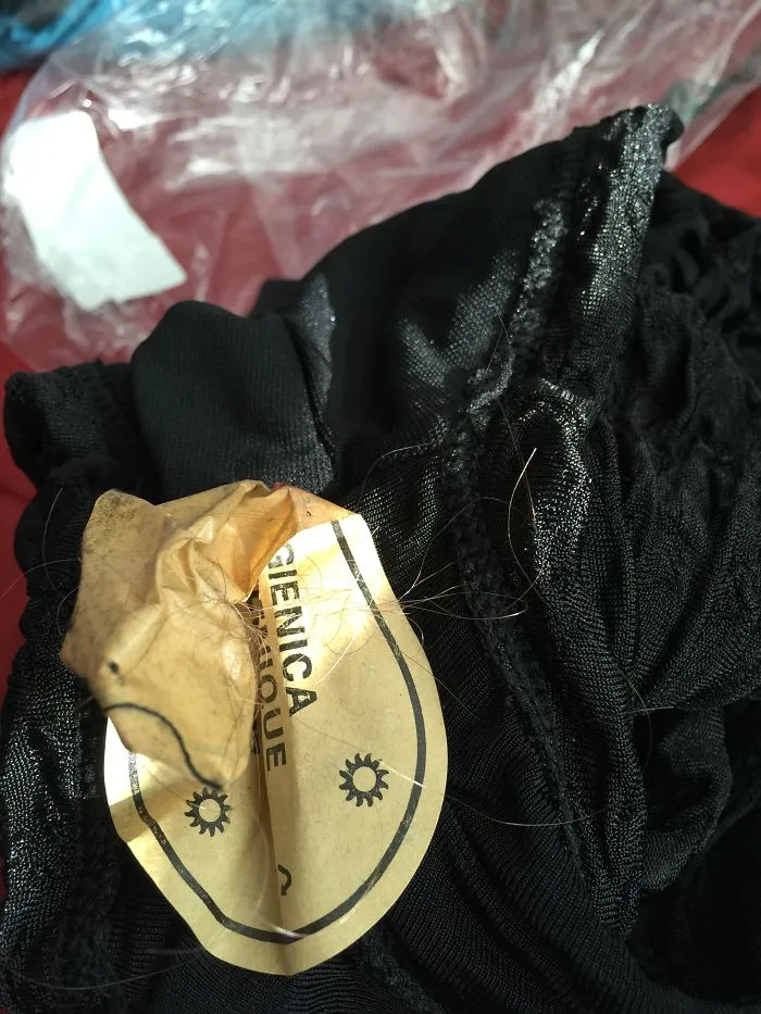 Ordered Bathing Suit Online.  Umm. Did I Pay Extra For Ph?  I Threw Up After Opening The Package.