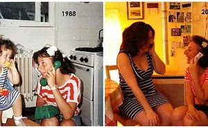 303 Of The Most Creative Recreations Of Childhood Photos Ever (Add Yours)