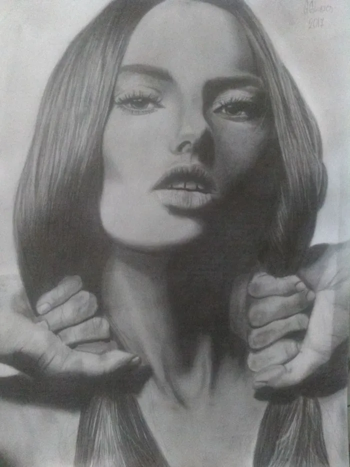 Only One Pencil Used On This(4b)