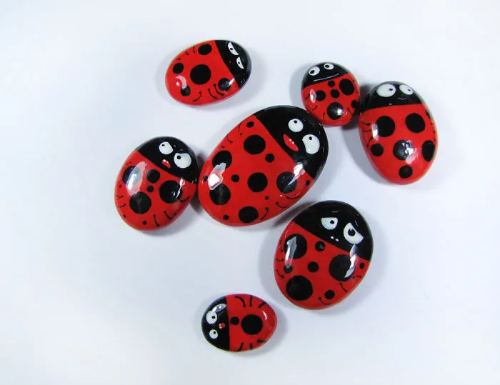 Funny Ladybugs Family
