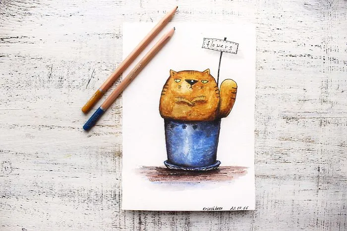 I Make Funny Cat Portraits