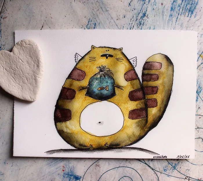 I Make Funny Cat Portraits