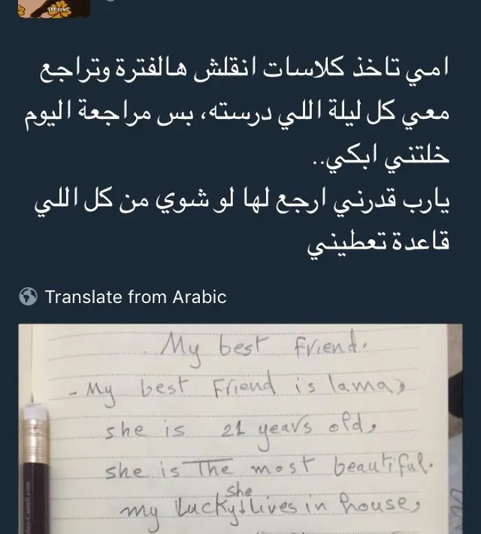 My Mom Learned English!