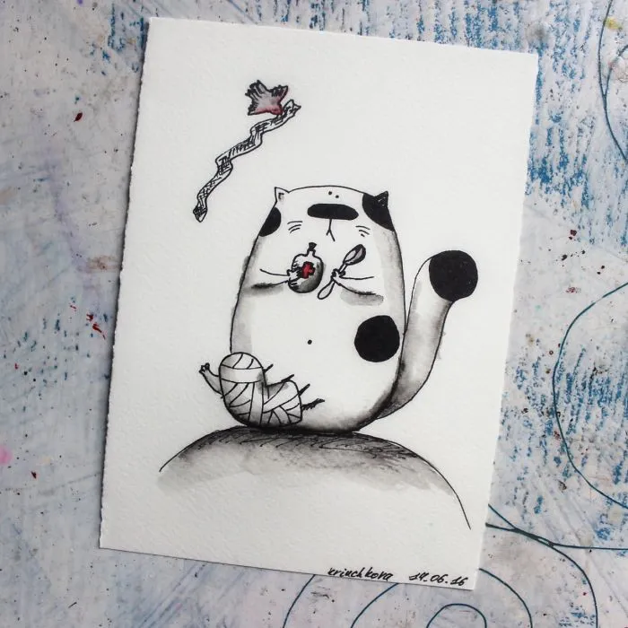 I Make Funny Cat Portraits