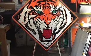 Recycled Street Sign Art By The Signtologist