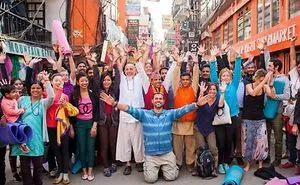 The First Ever Yoga Flash Mob In Asia!