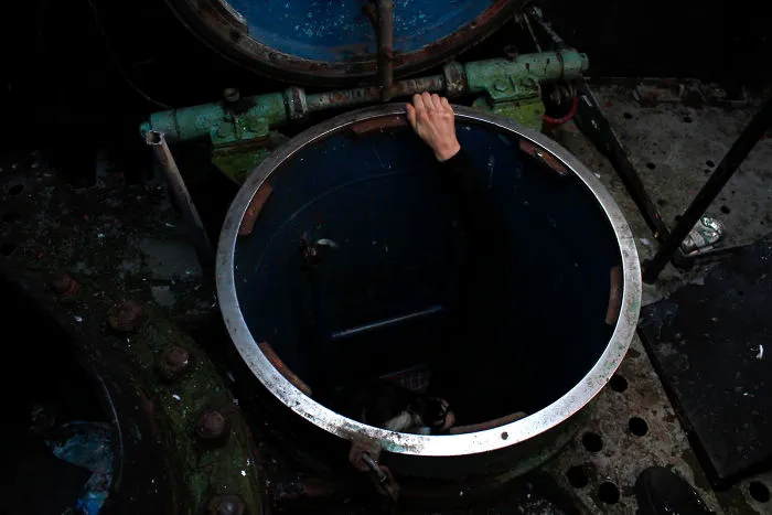 Inside Old Soviet Submarine In Amsterdam