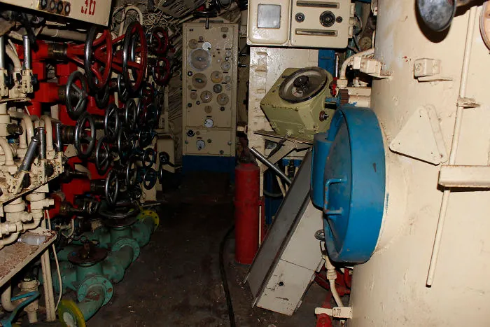 Inside Old Soviet Submarine In Amsterdam
