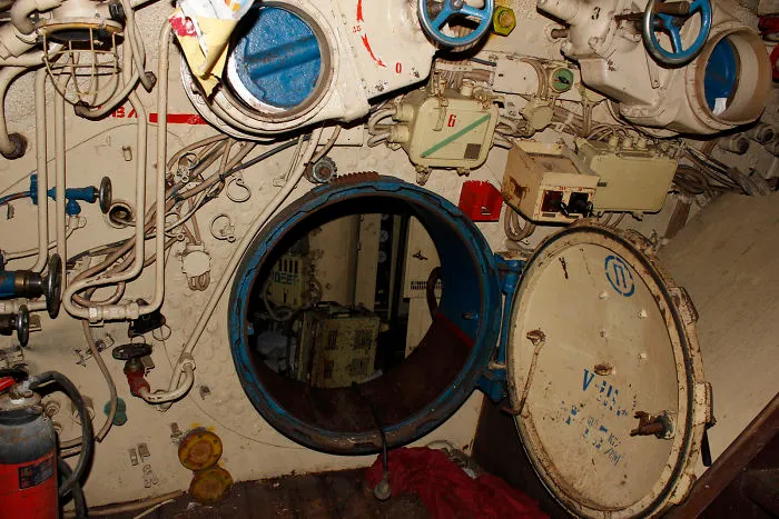 Inside Old Soviet Submarine In Amsterdam