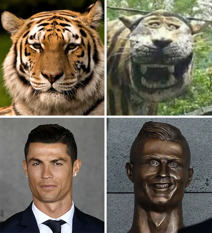 112 Of The Funniest Reactions To Cristiano Ronaldo's New Statue (Add Yours)