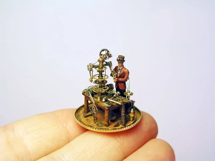 I Make Entire Miniature Worlds Inside Pieces Of Jewelry