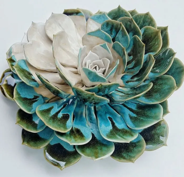 I Grow Succulents From Clay And Porcelain