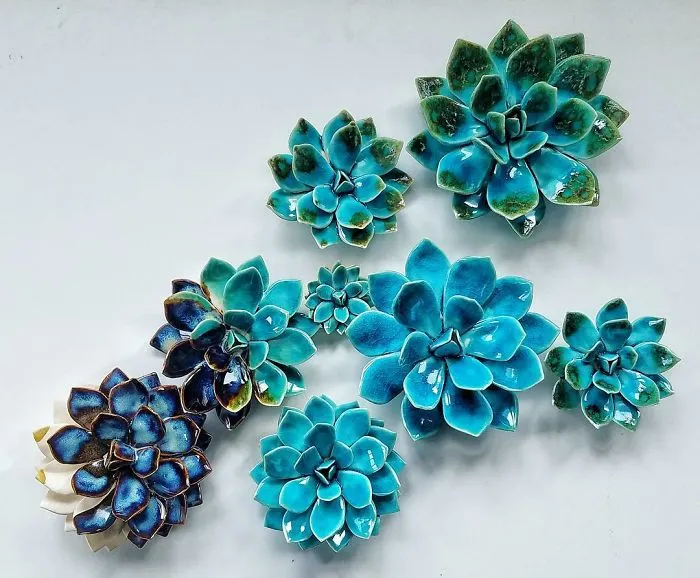I Grow Succulents From Clay And Porcelain