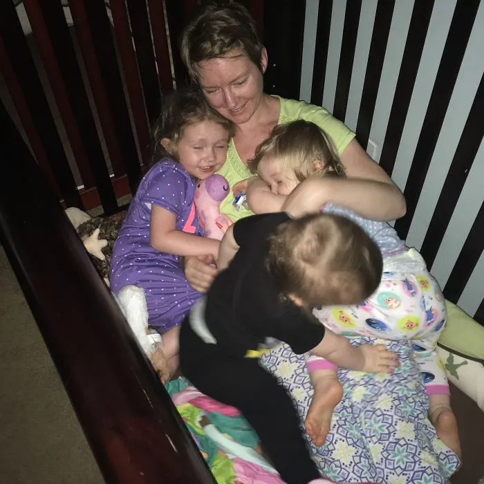 Cuddle Time (Yes, In The Crib)