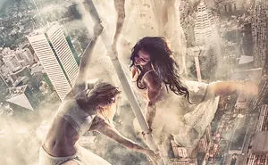 I Created A Poster Of Pole-Dancers Near Heaven