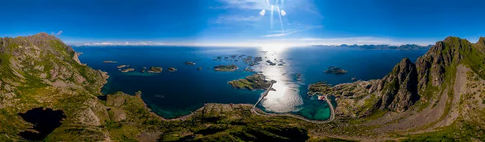 Henningsvaer From Mt. Presten