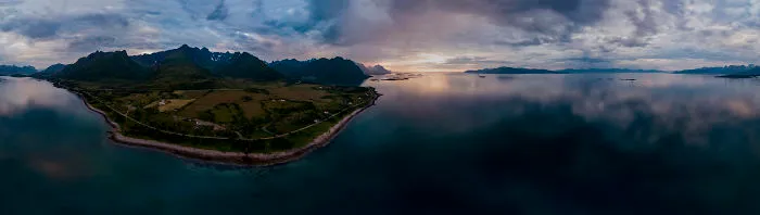 Sunset At Hadsel