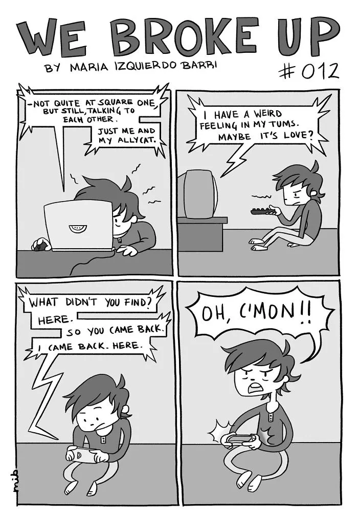 58 Comics That Show My Life After I Broke Up With My Girlfriend