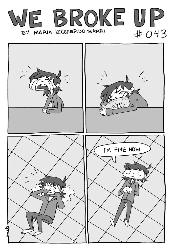 58 Comics That Show My Life After I Broke Up With My Girlfriend