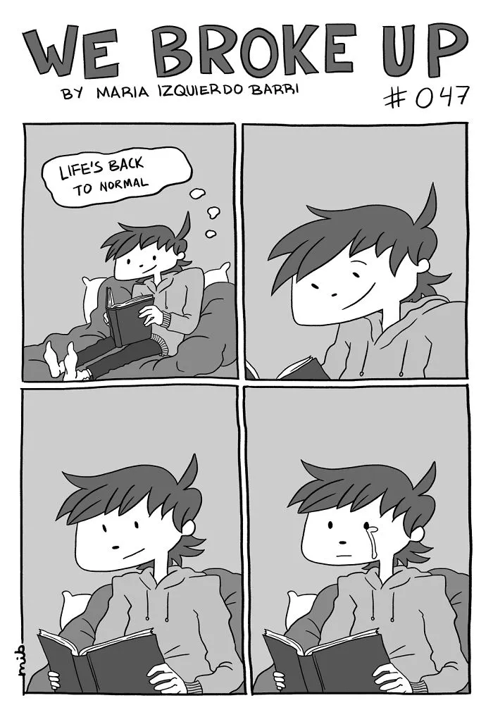 58 Comics That Show My Life After I Broke Up With My Girlfriend