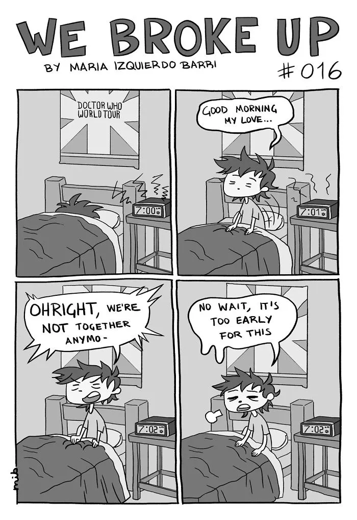 58 Comics That Show My Life After I Broke Up With My Girlfriend