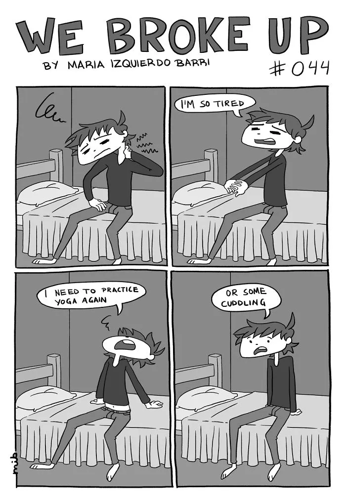 58 Comics That Show My Life After I Broke Up With My Girlfriend