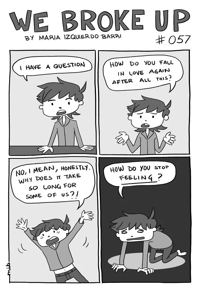 58 Comics That Show My Life After I Broke Up With My Girlfriend