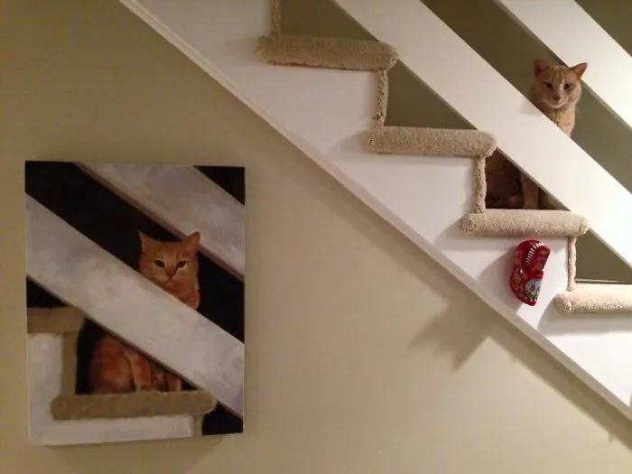 Painted A Picture Of My Cat