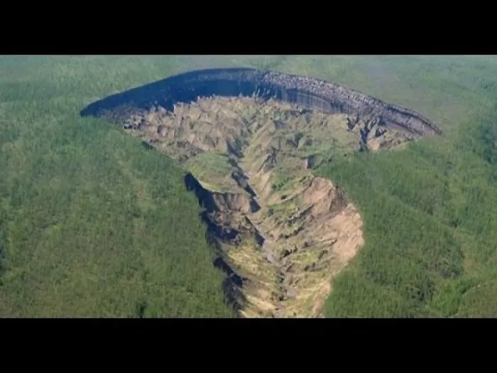 A Massive Crater Has Appeared In Siberia, And It Keeps Getting Bigger