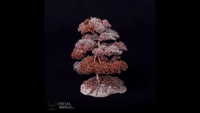Beautiful Wire Tree Sculptures