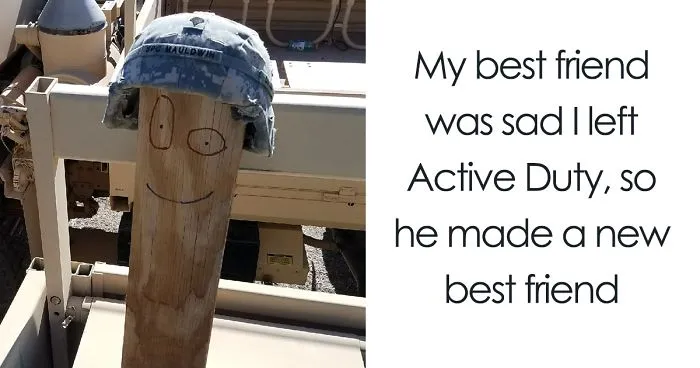 When This Soldier’s Best Friend Left Active Duty, He Made A New Best Friend