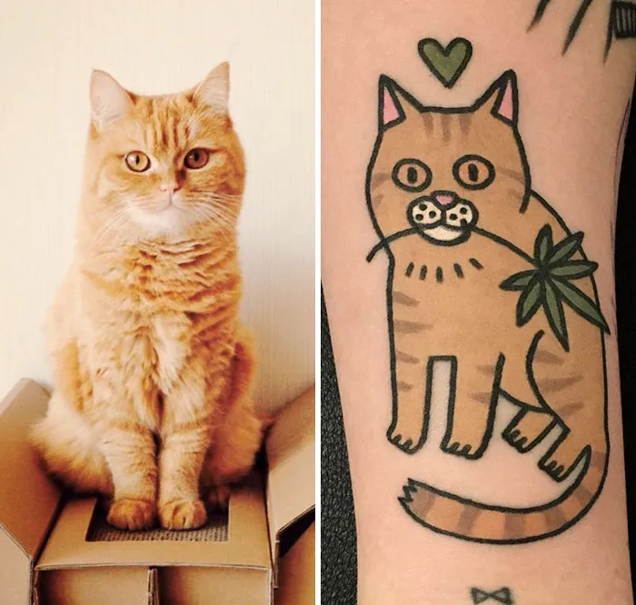 The Inked Side of Cats