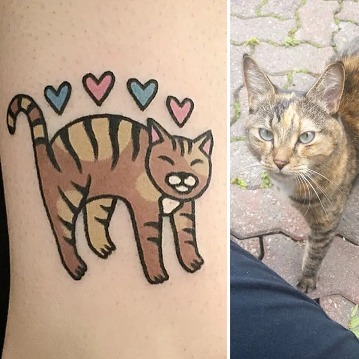 Este tatuador surcoreano convierte a tus mascotas en geniales tatuajes