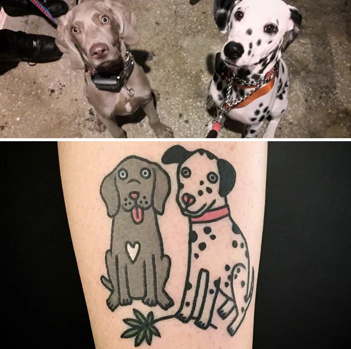 Spot the Real vs. Inked Pups