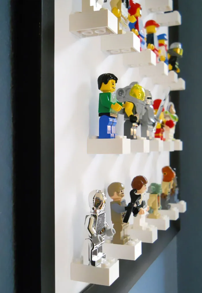 Minifigure Display Art