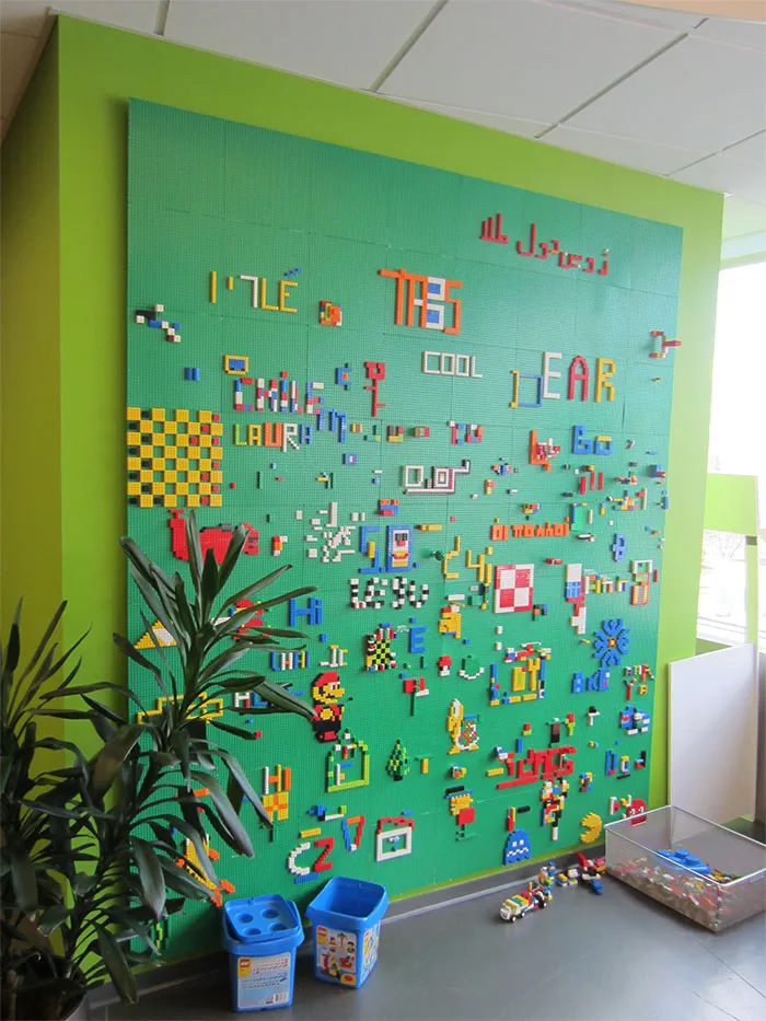 Pared de Lego