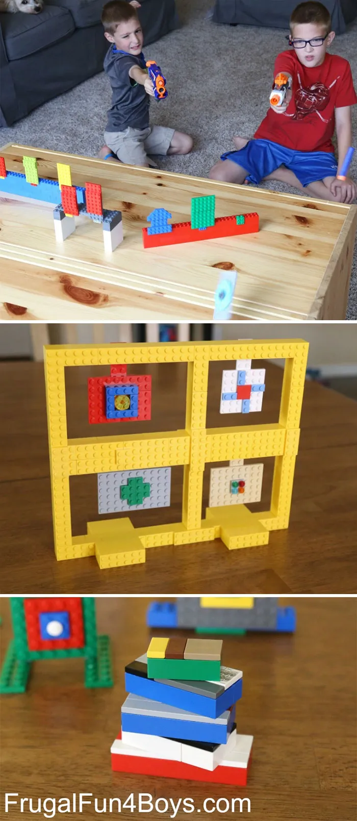 Lego Nerf Targets