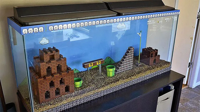 Decoración de acuario