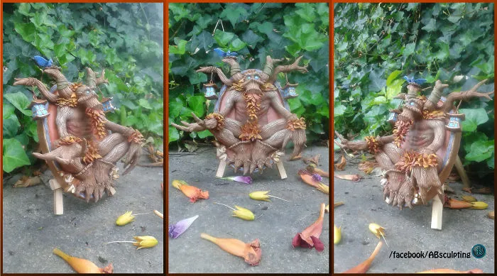 I Am Traditional Fantasy/game Sculptor, ,using Polymer Clay, I Create Detailed Fantasy Character Sculptures