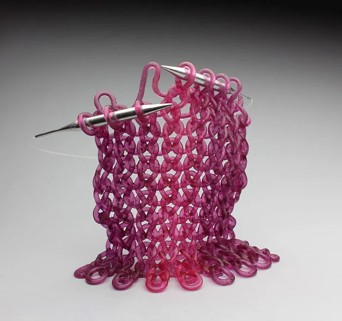 She Knits With Glass And The Results Are Stunning
