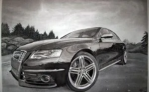 I Draw Realistic Cars As A Hobby