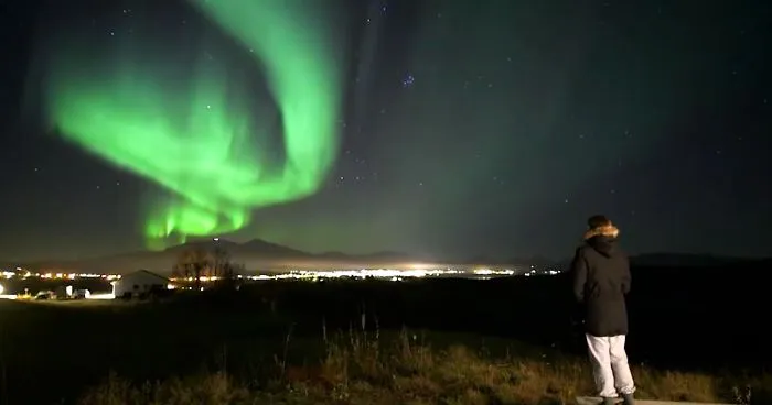Spectacular Aurora Borealis In Norway