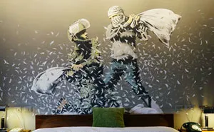 Banksy Opens "The Walled Off" Art Hotel In Palestine, And It Has The 'Worst View In The World'