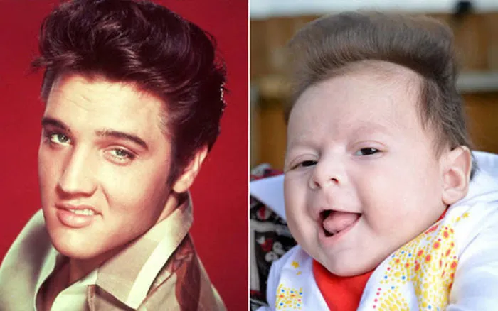 I Think He Looks Like Elvis.