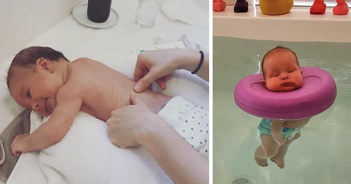 No podrás resistir lo adorables que son las fotos de este spa para bebés