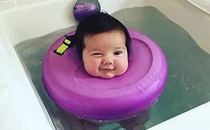 People Can't Handle How Cute These Baby Spa Photos Are